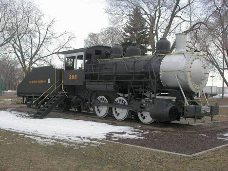 DE 203 on display at Marysville MI